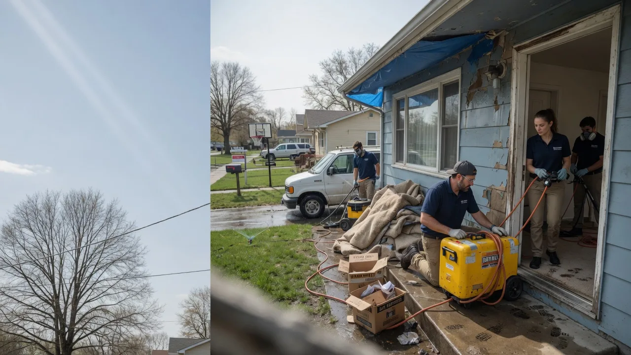 Basement Flood Cleanup in Barnesville, MD near me